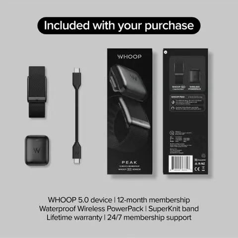 Whoop 0.5 Peak – 12-Month Membership
