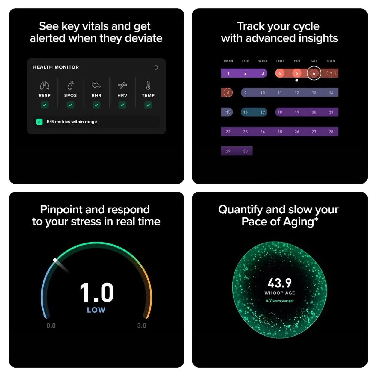 Whoop 0.5 Peak – 12-Month Membership